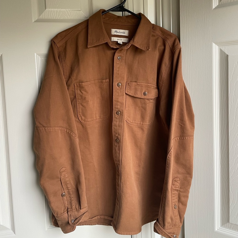 Madewell Garment Dyed Workshirt - Size Small
